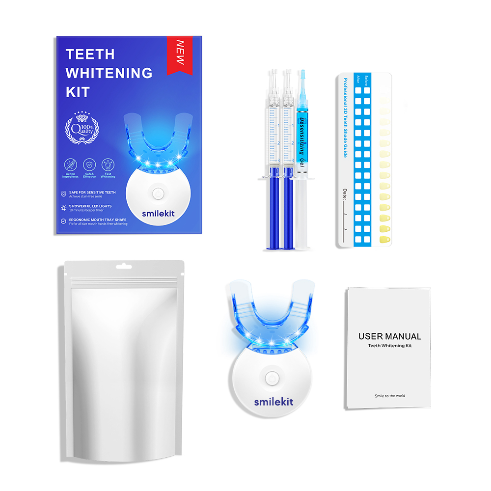 Teeth Whitening With Trays - Kit de blanqueamiento dental: blanqueador dental