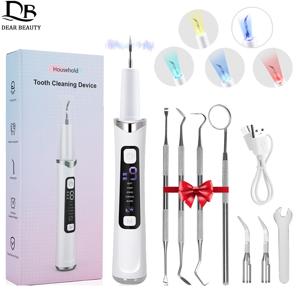 Teeth Whitening Mouthwash - Limpiador de dientes ultrasónico con 5
