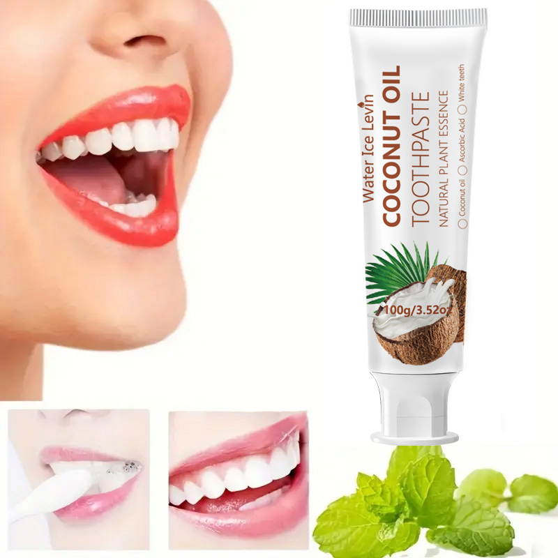 Teeth Whitening Mouthwash - Pasta de Dientes con Aceite de