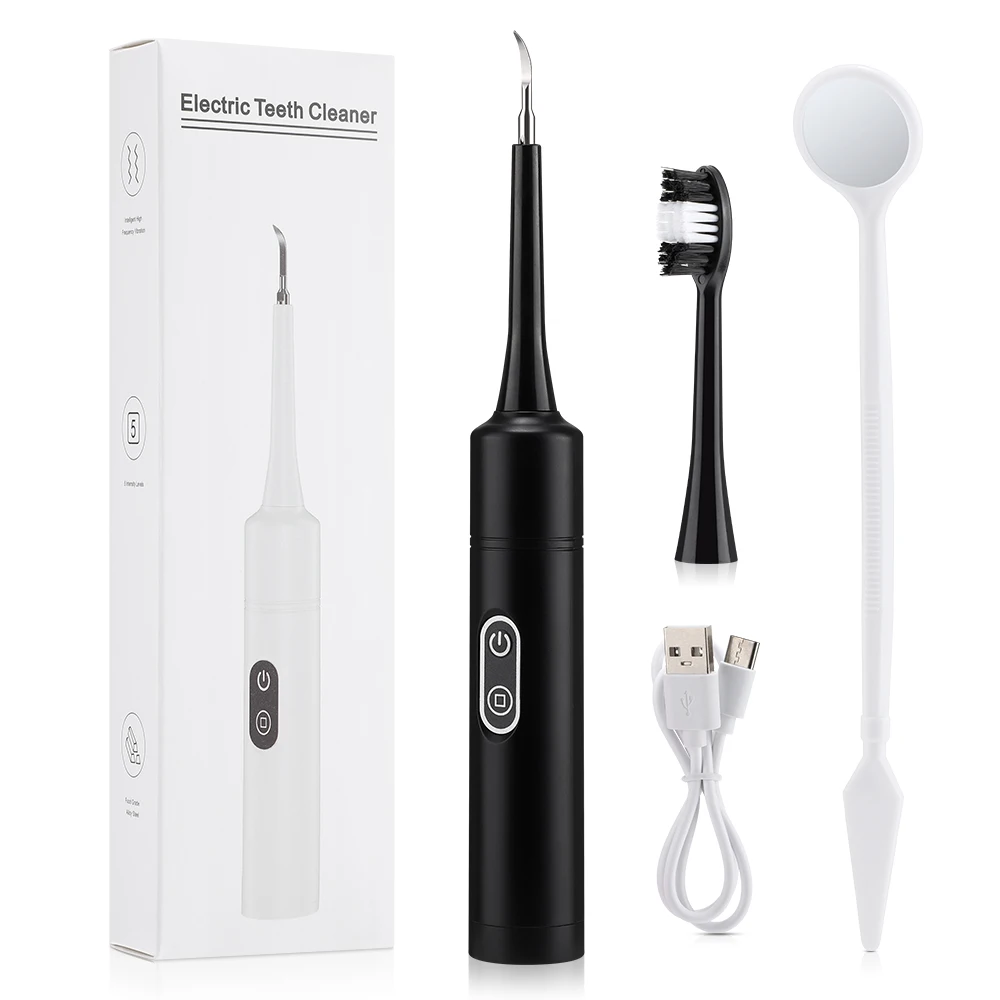 Teeth Whitening Mouthwash - Limpiador Dental Eléctrico con Vibración Sónica,