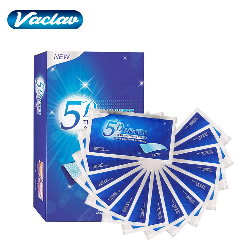 Teeth Whitening Doctor - Tiras Blanqueadoras de Dientes 5D, Gel