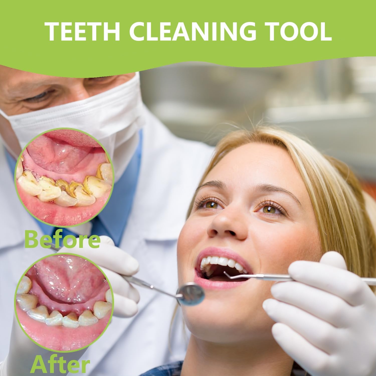 Kit de higiene profesional par - Teeth Whitening Mouthwash reseña y precio