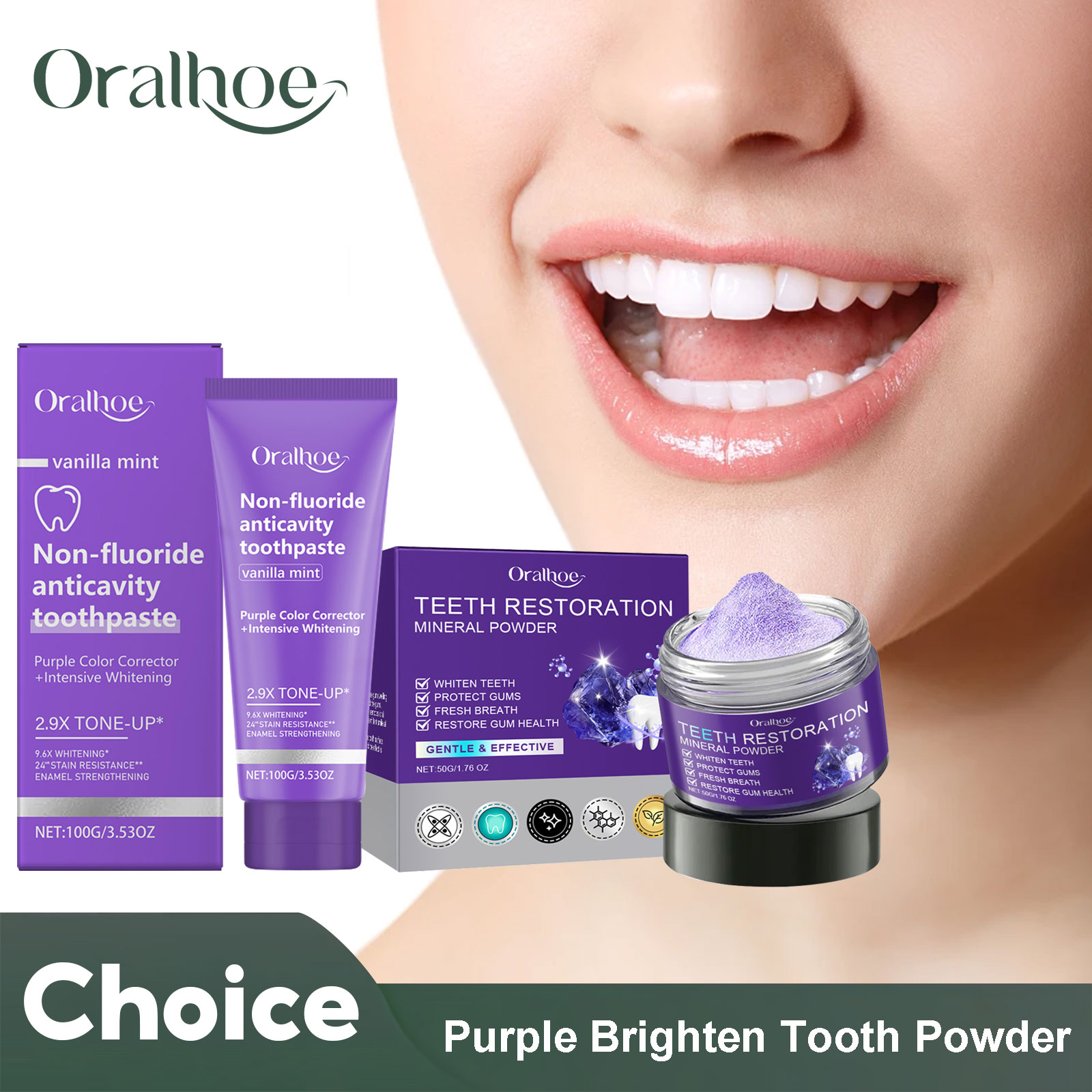 Teeth Restoration Mineral Powd - Teeth Whitening Levels reseña y precio