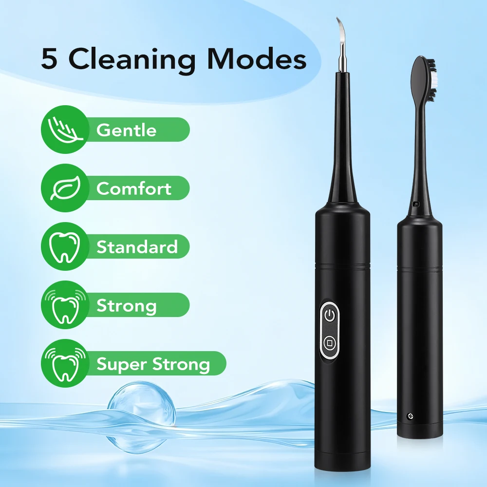Limpiador Dental Eléctrico con - Teeth Whitening Mouthwash reseña y precio